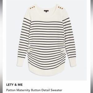 Lefty &Me -Maternity Sweater